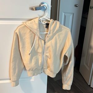 XS forever 21 cropped hoodie